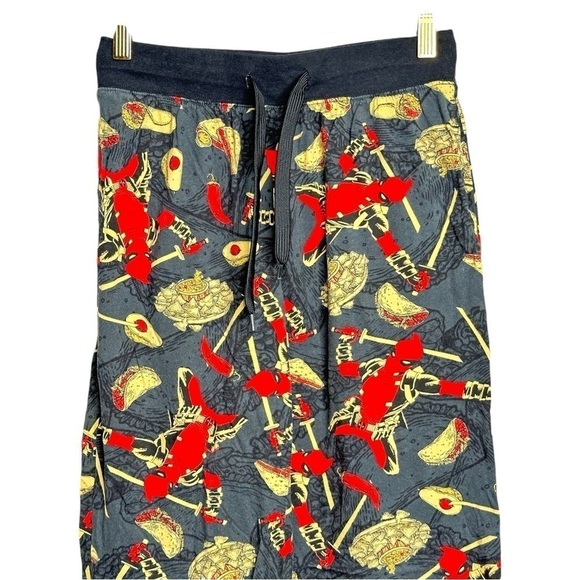 Marvel Deadpool Cotton Sleep Pants Side Pockets Jogger Fit Mens Size Small - Picture 2 of 5